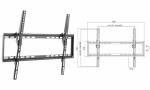 LogiLink TV-Wandhalterung, neigbar, für 96,98 -...