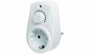 LogiLink Adapterstecker mit Dimmer, weiß (11116210)