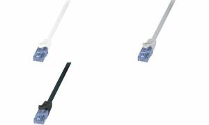 LogiLink Patchkabel EconLine, Kat. 6A, U/UTP, 10,0 m, grau (11116244)