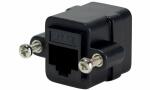 LogiLink Patchkabel-Verbinder mit F lansch, Kat.5e,...