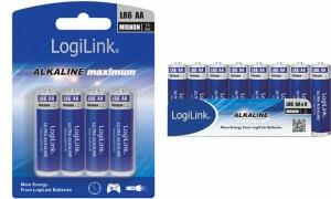 LogiLink Alkaline Batterie Ultra P ower, Mignon (AA/LR6) (11116262)
