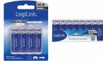 LogiLink Alkaline Batterie Ultra P ower, Mignon (AA/LR6)...