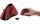 LogiLink Optische Funk Maus Ergonom ic, kabellos, rot/schwarz (11116311