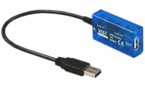 W&T USB 2.0-Isolator 1kV-Isolations spannung min. 1.000 V DC (11130223)