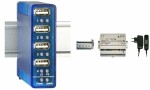 W&T USB 2.0 Hub für industrielle An wendungen, 4...