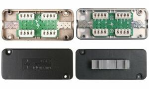 Telegärtner Verbindungsmodul Kat.7A (tief), für 8 x 8 Kabel (11190640)