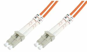 DIGITUS LWL Patchkabel, LC-Duplex - LC-Duplex, OM2, 1,0 m (11191988)