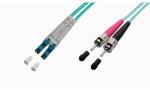 Telegärtner LWL Patchkabel, 2 x ST - LC-Duplex, OM3,...