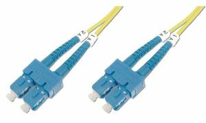 DIGITUS LWL Patchkabel, SC-Duplex - SC-Duplex, OS1, 1,0 m (11193325)