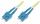 DIGITUS LWL Patchkabel, SC-Duplex - SC-Duplex, OS1, 1,0 m (11193325)