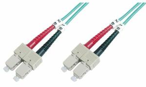 DIGITUS LWL Patchkabel, SC-Duplex - SC-Duplex, OM3, 1,0 m (11193906)