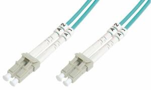 DIGITUS LWL Patchkabel, LC-Duplex - LC-Duplex, OM3, 3,0 m (11193920)