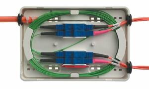Telegärtner Micro-Spleißbox, 4 x SC Duplex Kupplung (11194143)