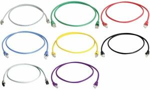 Telegärtner Patchkabel, Kat.6A (tie f), S/FTP, 10,0 m, blau (11195318)