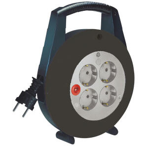 brennenstuhl Kabelbox Vario-Line, s chwarz, Kabel: 5 m (11270195)