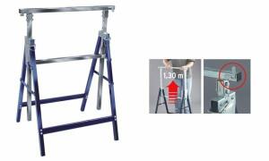 brennenstuhl Teleskop-Arbeitsbock M B 160 H, blau/silber (11270827)