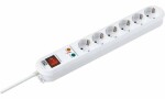 BACHMANN Steckdosenleiste SMART, 6- fach, weiß...