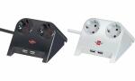 brennenstuhl Tischsteckdose Deskto p-Power, 2-fach, 2 x...
