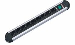 BACHMANN Steckdosenleiste PRIMO CLA SSIC ALU, 9-fach...