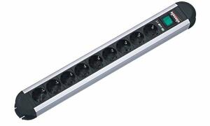 BACHMANN Steckdosenleiste PRIMO CLA SSIC ALU, 12-fach (11290014)