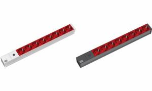 BACHMANN 19 USV-Steckdosenleiste, 8-fach, mit Feinsicherung (11296104