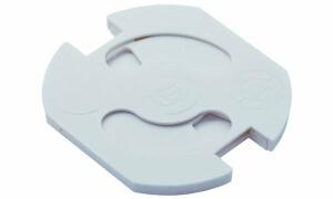 BACHMANN Steckdosenschutz Teddy-Aut omatic Serie 6320, weiß (11296110)