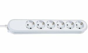 BACHMANN Steckdosenleiste SMART, 6-fach, weiß (11297050)