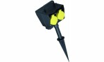 BACHMANN Gartensteckdose mit Erdspi eß, 2-fach,...
