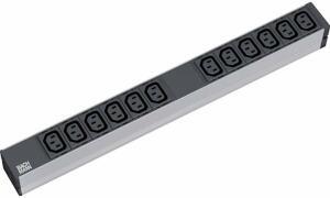 BACHMANN 19 Steckdosenleiste, 12-f ach, ohne Schalter (11297218)