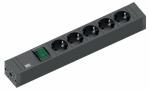 BACHMANN Steckdosenleiste CONNECT L INE, 5-fach (11297232)