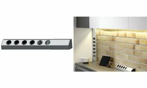 BACHMANN Steckdosenleiste CASIA, 4- fach, USB-Charger (11297238)