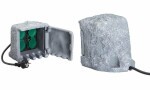 uniTEC Garten-Steckdosenverteiler Steinoptik, 4-fach...