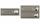 uniTEC Klingeltaster, Zinkguss, 1-f ach (11580130)