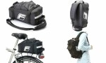 FISCHER Fahrrad-Gepäckträgertasche 2in1,...