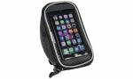 FISCHER Fahrrad-Lenkertasche mit Sm artphonefach, schwarz...