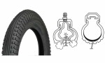 FISCHER Kinderfahrrad-Reifen, panne nsicher, 12 (30,48...