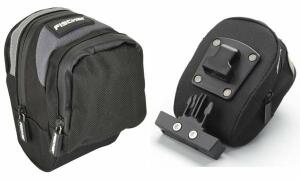FISCHER Fahrrad-Satteltasche, schwa rz/grau (11610260)