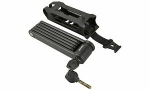 FISCHER Falt-Fahrradschloss mit Hal ter, Länge: 850 mm (11610279)