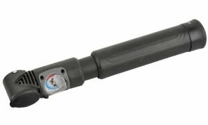 FISCHER Fahrrad-Mini-Luftpumpe, ums chaltbar, schwarz (11610281)