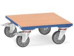 fetra Transportwagen, mit Holzplatt form, (B)500 x (T)500 mm