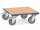 fetra Transportwagen, mit Holzplatt form, (B)500 x (T)500 mm (11640100)