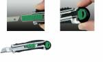 HEYCO PROFI-Cutter, gummierte Griff zone, Klinge: 18 mm...