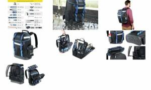 HEYTEC Werkzeug-Rucksack Dachdecke r, bestückt, 50-teilig (11650014)