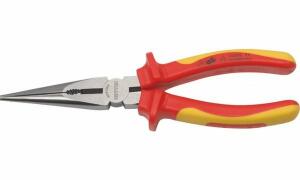HEYTEC VDE Flachrundzange, gerade, rot / gelb (11650137)