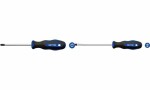 HEYTEC Schraubendreher, Philips, PH 2, schwarz / blau...