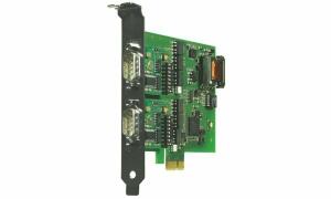 W&T 2xRS232/422/485 PCI Express Kar te, galvanische Trennung (12120366)