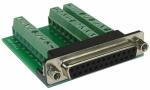 EXSYS Adapter SUB-D Kupplung auf Te rminal Block (12121839)