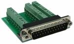 EXSYS Adapter SUB-D Stecker auf Ter minal Block (12121840)