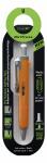 Tombow Druckkugelschreiber AirPres s Pen, orange/silber (1230070)