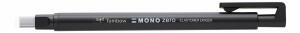 Tombow Radierstift MONO zero, eck ige Spitze, schwarz (1230103)